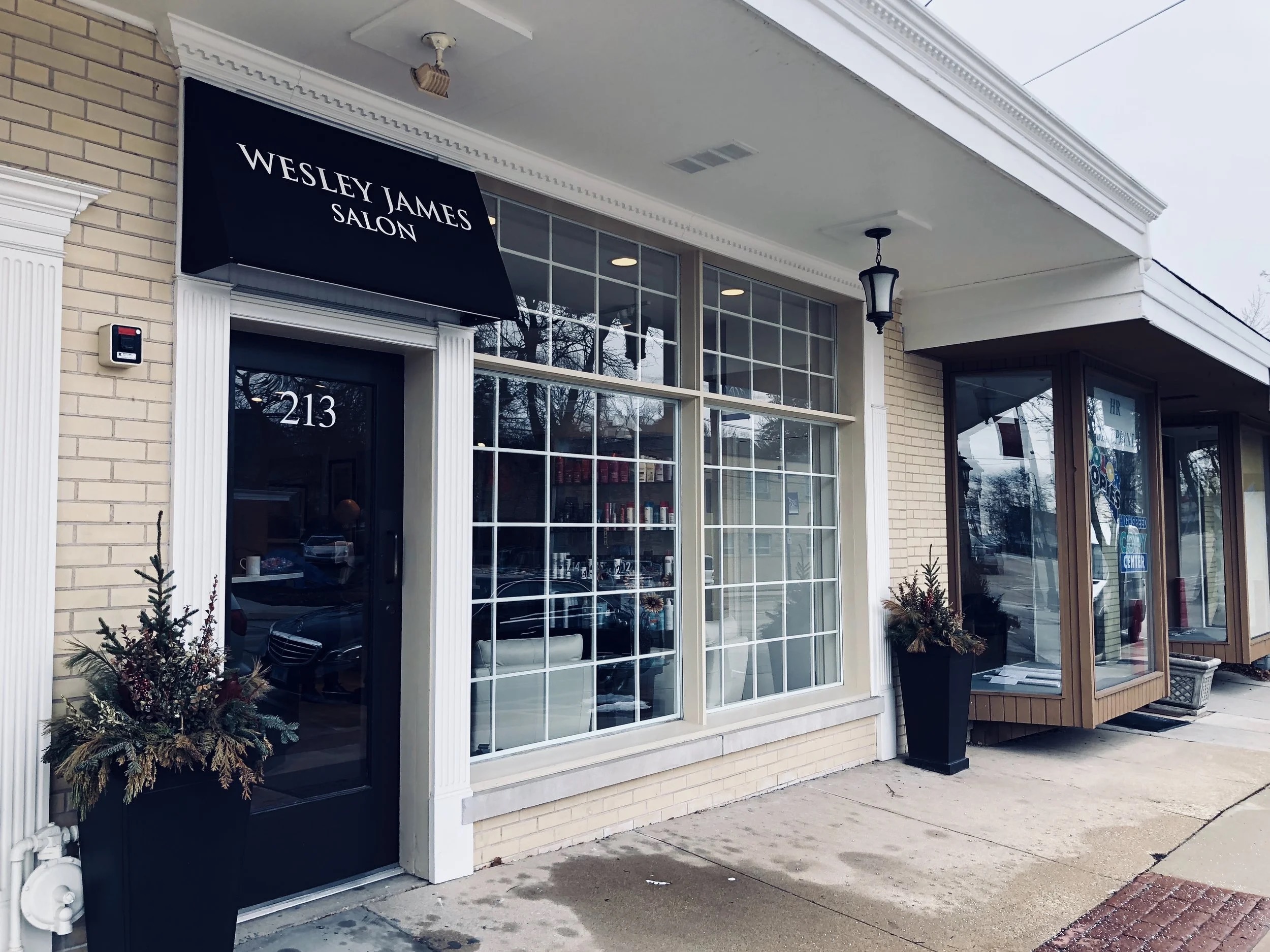 Inside Wesley James Salon